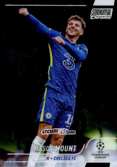 Cromo Mason Mount - Stadium Club Chrome UEFA Champions League 2021-2022
 n. 19 - Topps