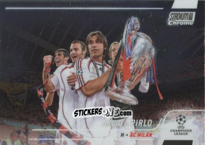 Figurina Andrea Pirlo - Stadium Club Chrome UEFA Champions League 2021-2022
 n. 21 - Topps