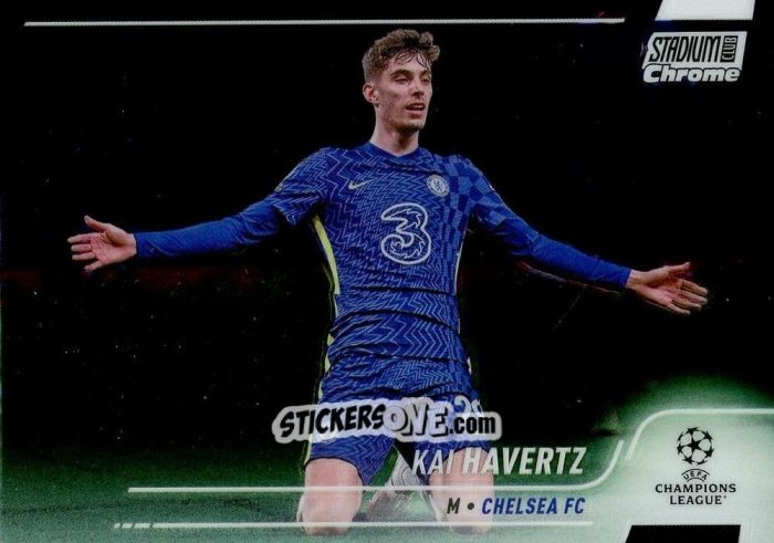 Figurina Kai Havertz - Stadium Club Chrome UEFA Champions League 2021-2022
 n. 29 - Topps