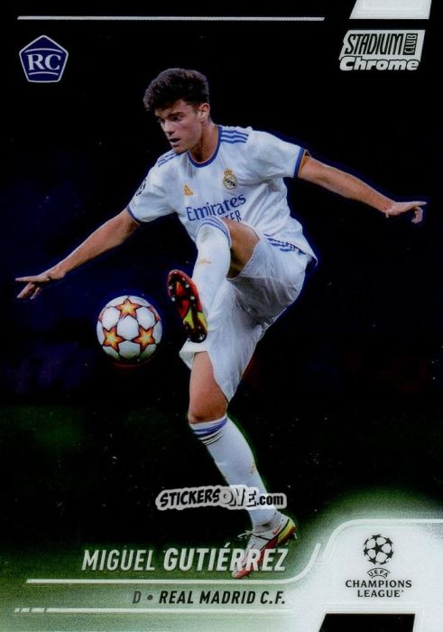 Figurina Miguel Gutiérrez - Stadium Club Chrome UEFA Champions League 2021-2022
 n. 45 - Topps