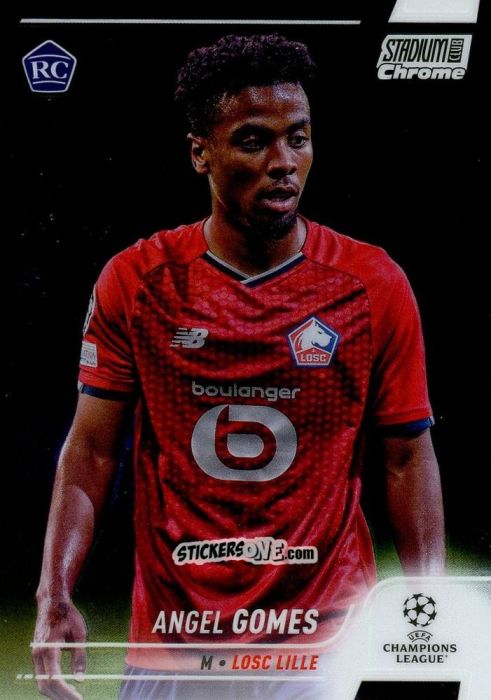 Cromo Angel Gomes - Stadium Club Chrome UEFA Champions League 2021-2022
 n. 52 - Topps