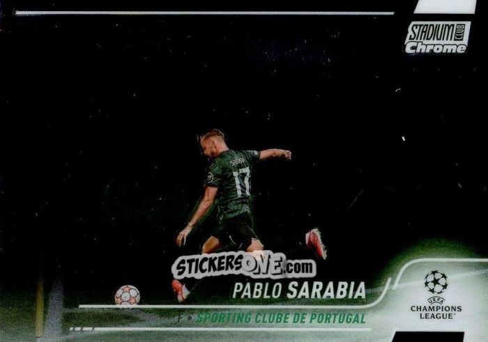 Sticker Pablo Sarabia - Stadium Club Chrome UEFA Champions League 2021-2022
 n. 54 - Topps