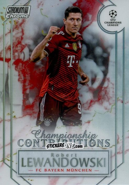 Sticker Romelu Lukaku - Stadium Club Chrome UEFA Champions League 2021-2022
 n. CC-RL - Topps
