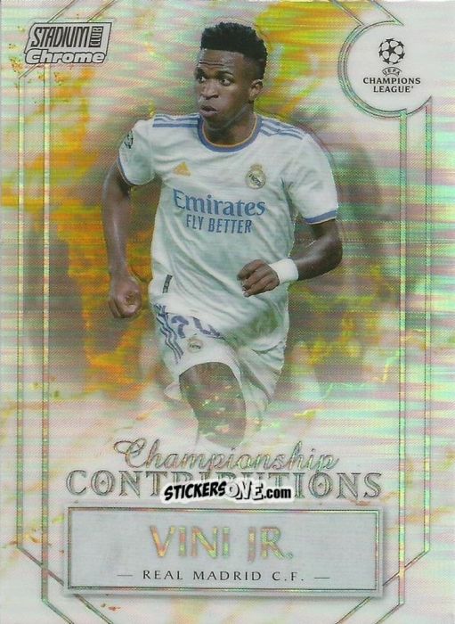 Cromo Vini Jr. - Stadium Club Chrome UEFA Champions League 2021-2022
 n. CC-VJ - Topps