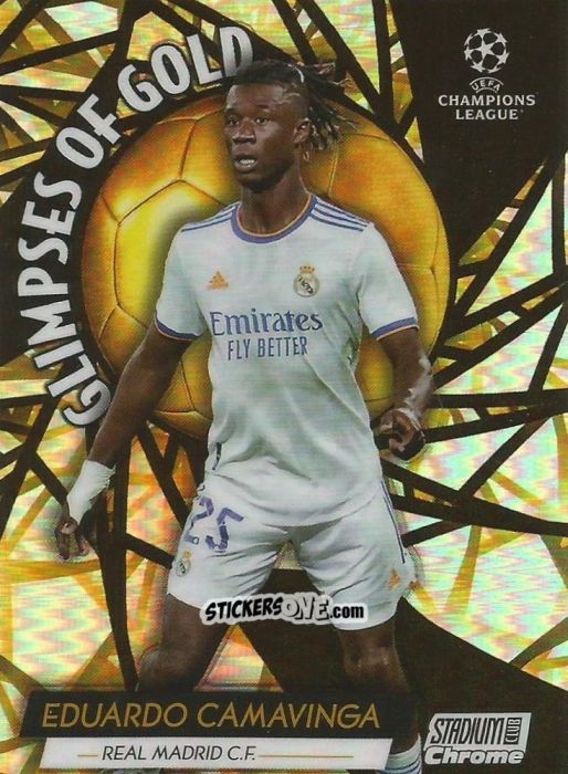Sticker Eduardo Camavinga - Stadium Club Chrome UEFA Champions League 2021-2022
 n. GG-EC - Topps
