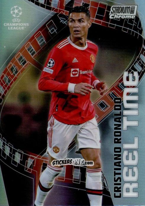Figurina Cristiano Ronaldo - Stadium Club Chrome UEFA Champions League 2021-2022
 n. RT-CR - Topps