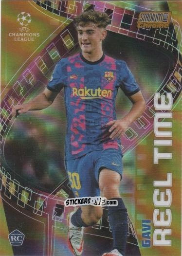 Cromo Gavi - Stadium Club Chrome UEFA Champions League 2021-2022
 n. RT-GAV - Topps