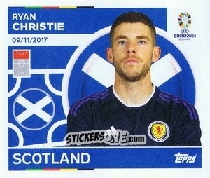 Sticker Ryan Christie - UEFA Euro 2024
 n. SCO21 - Topps