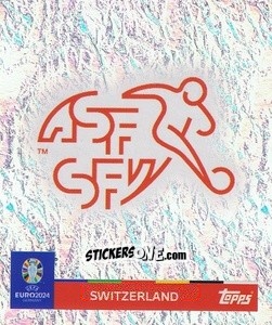 Sticker Emblem - UEFA Euro 2024
 n. SUI1 - Topps
