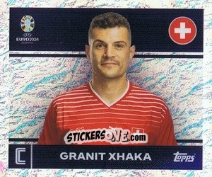 Sticker Granit Xhaka - UEFA Euro 2024
 n. SUI2 - Topps