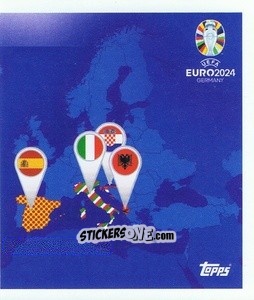 Sticker Overview - UEFA Euro 2024
 n. GB2 - Topps