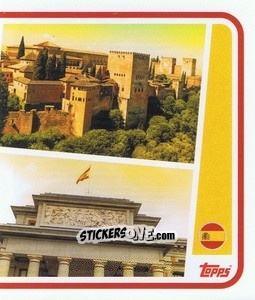 Sticker Spain Landmark - UEFA Euro 2024
 n. ESP-P2 - Topps