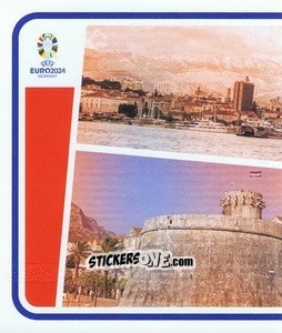Sticker Croatia Landmark - UEFA Euro 2024
 n. CRO-P1 - Topps