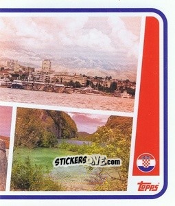 Sticker Croatia Landmark - UEFA Euro 2024
 n. CRO-P2 - Topps