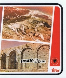 Sticker Albania Landmark - UEFA Euro 2024
 n. ALB-P2 - Topps