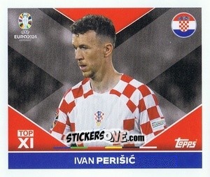 Sticker Ivan Perišić - UEFA Euro 2024
 n. CRO-TOP2 - Topps
