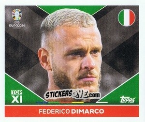 Sticker Federico Dimarco - UEFA Euro 2024
 n. ITA-TOP2 - Topps