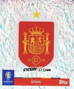 Sticker Emblem - UEFA Euro 2024
 n. ESP1 - Topps