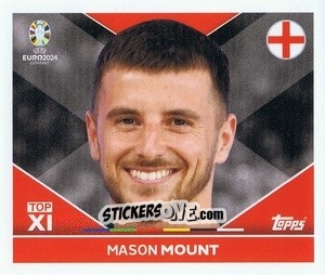 Sticker Mason Mount - UEFA Euro 2024
 n. ENG-TOP1 - Topps