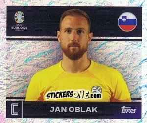Sticker Jan Oblak - UEFA Euro 2024
 n. SVN2 - Topps
