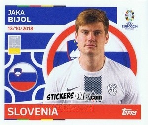 Sticker Jaka Bijol - UEFA Euro 2024
 n. SVN4 - Topps