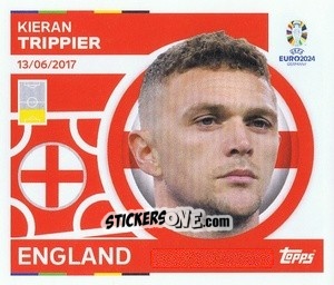 Sticker Kieran Trippier - UEFA Euro 2024
 n. ENG7 - Topps