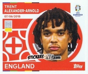 Sticker Trent Alexander-Arnold - UEFA Euro 2024
 n. ENG9 - Topps
