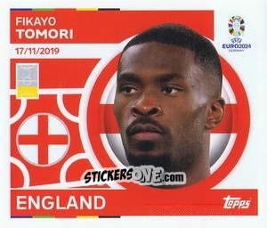 Sticker Fikayo Tomori - UEFA Euro 2024
 n. ENG11 - Topps