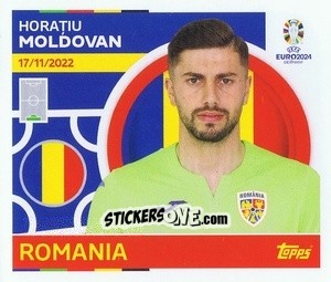 Sticker Horațiu Moldovan - UEFA Euro 2024
 n. ROM4 - Topps