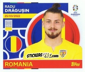 Sticker Radu Drăgușin - UEFA Euro 2024
 n. ROM6 - Topps