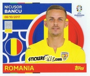 Sticker Nicușor Bancu - UEFA Euro 2024
 n. ROM9 - Topps