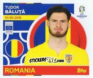 Sticker Tudor Băluţă - UEFA Euro 2024
 n. ROM11 - Topps