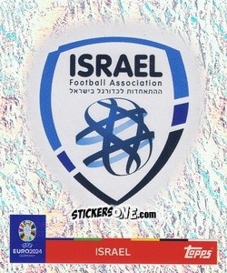Sticker Emblem - UEFA Euro 2024
 n. ISR1 - Topps