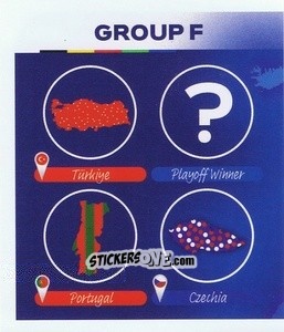Sticker Overview - UEFA Euro 2024
 n. GF1 - Topps