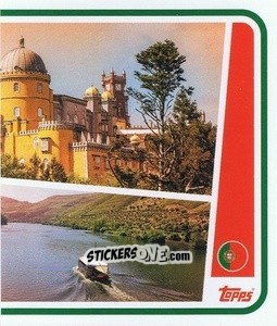 Sticker Portugal Landmark - UEFA Euro 2024
 n. POR-P2 - Topps