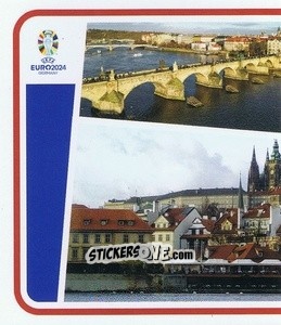 Sticker Czechia Landmark - UEFA Euro 2024
 n. CZE-P1 - Topps