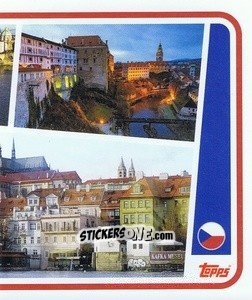 Sticker Czechia Landmark - UEFA Euro 2024
 n. CZE-P2 - Topps