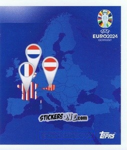 Sticker Overview - UEFA Euro 2024
 n. GD2 - Topps