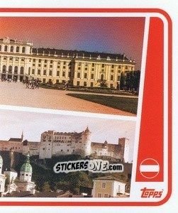Sticker Austria Landmark - UEFA Euro 2024
 n. AUT-P2 - Topps