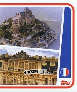 Sticker France Landmark - UEFA Euro 2024
 n. FRA-P2 - Topps