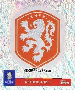 Sticker Emblem - UEFA Euro 2024
 n. NED1 - Topps