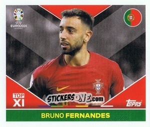 Sticker Bruno Fernandes - UEFA Euro 2024
 n. POR-TOP1 - Topps