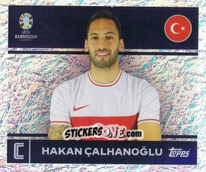 Sticker Hakan Çalhanoğlu - UEFA Euro 2024
 n. TUR2 - Topps