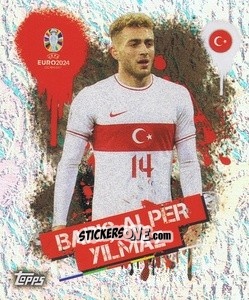 Sticker Barış Alper Yılmaz - UEFA Euro 2024
 n. TUR3 - Topps