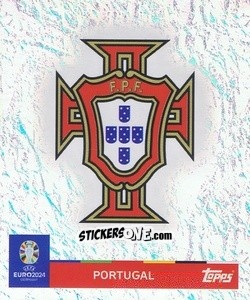 Sticker Emblem - UEFA Euro 2024
 n. POR1 - Topps