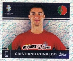 Sticker Cristiano Ronaldo - UEFA Euro 2024
 n. POR2 - Topps