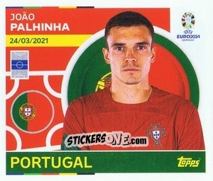 Sticker João Palhinha - UEFA Euro 2024
 n. POR12 - Topps