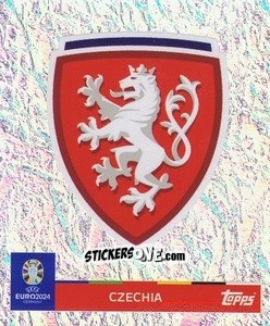 Sticker Emblem - UEFA Euro 2024
 n. CZE1 - Topps
