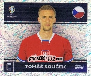 Sticker Tomáš Souček - UEFA Euro 2024
 n. CZE2 - Topps