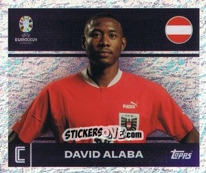 Sticker David Alaba - UEFA Euro 2024
 n. AUT2 - Topps